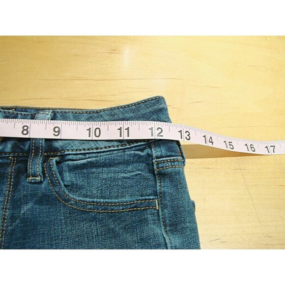 American Eagle AEO Women Sz 2 Distressed Hi-Rise Jegging Jeans 360 Super Stretch - Picture 7 of 12